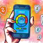 Use in-app credit health monitoring for timely action