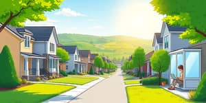 Remote work fuels suburban real estate booms