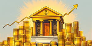 Financials strengthen with improved lending margins