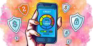 Use in-app credit health monitoring for timely action