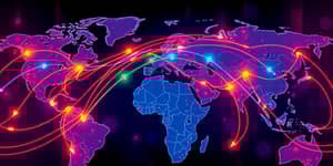 Track changes in global capital flows for lead indicators