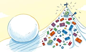 Use debt snowball and avalanche methods for fast progress