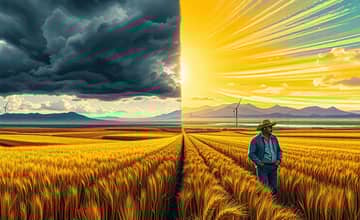 Agricultural commodities fluctuate with weather patterns