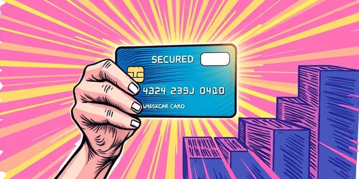 Use secured cards that upgrade to unsecured with good behavior