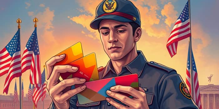Check military-specific credit products for unique benefits