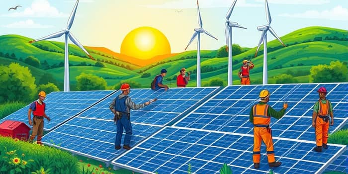 Green energy investments drive new job creation
