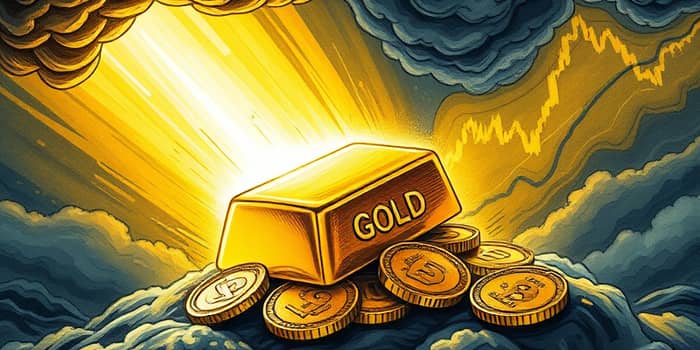 Gold holds its safe-haven appeal amid market stress
