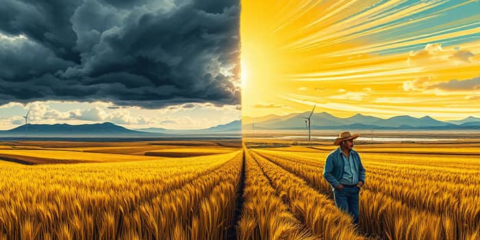 Agricultural commodities fluctuate with weather patterns