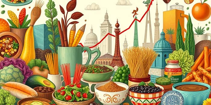 Food and beverage stocks gain on shifting preferences